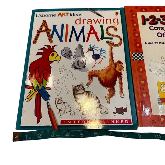 Learn to Draw Cars Trucks & Animals Kids Children’s Art Books Set of 2 Rainy Day - Picture 10 of 10